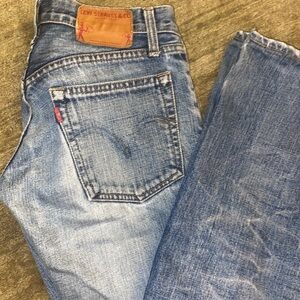 Vintage Offender Lowrise Straight Leg Levi Jeans W28/ L33